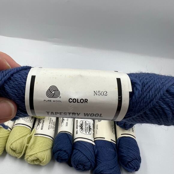 Vintage Tapestry Pure Wool Needlecraft Creation Elsa Williams Yarn 12 Skeins - Picture 6 of 11